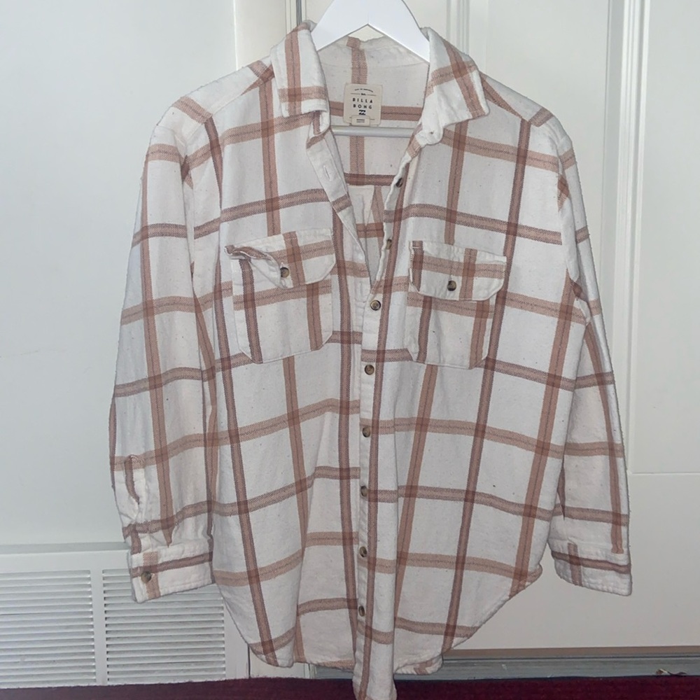 Oversized shacket
